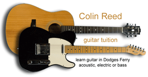 Colin Reed guitar tuition